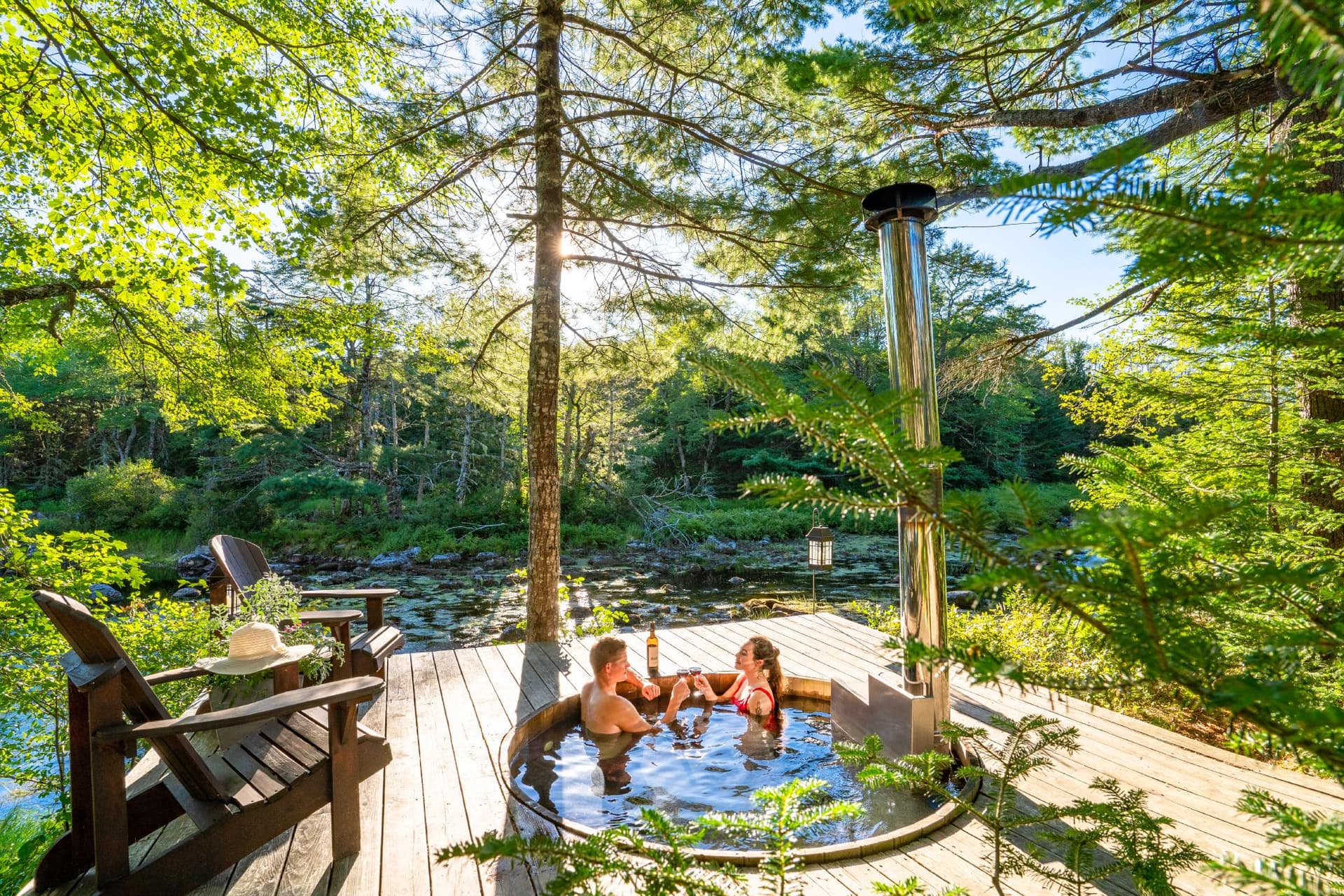 Trout Point Lodge Hot Tub